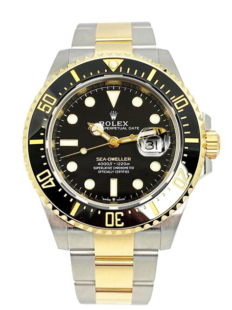 black rolex sea dweller dlc|Rolex Sea-Dweller 43mm price.